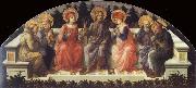 Fra Filippo Lippi Seven Saints oil